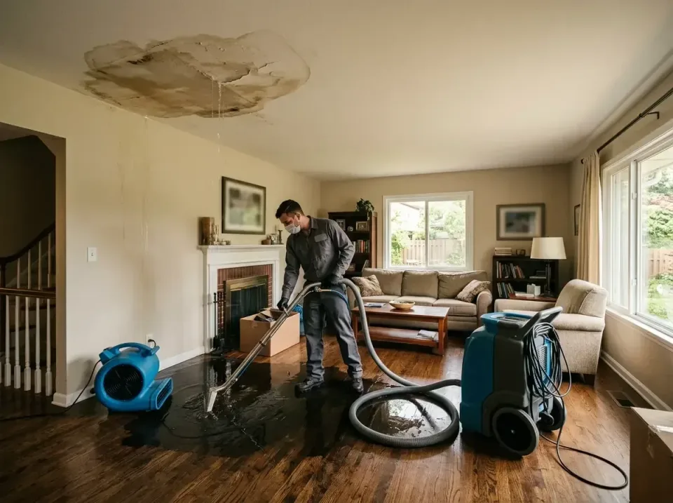 attic-pipe-burst-ceiling-drip-008 — frequently asked questions, Water Damage Restoration & Carpet Care in Cedar Point, NC